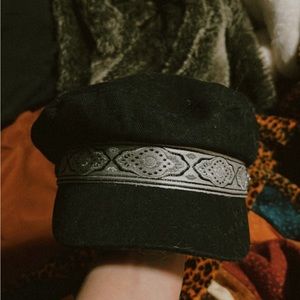 Cute as hell hat from urban outfitters. Never worn until this photo was taken.